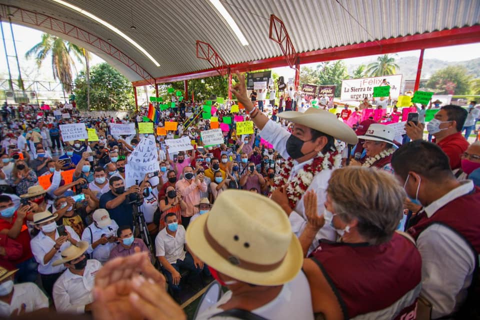 Llama Félix Salgado a la movilización pacífica para hacer respetar la voluntad del pueblo de Guerrero