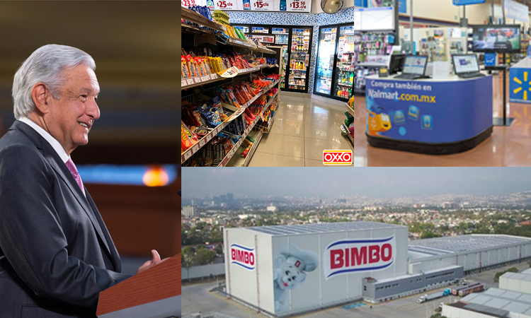 AMLO exhibe que Oxxo, Walmart y Bimbo pagan casi tres veces menos de luz que un hogar