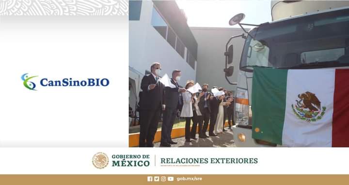 Inicia la distribución de vacunas CanSinoBio en México: SRE