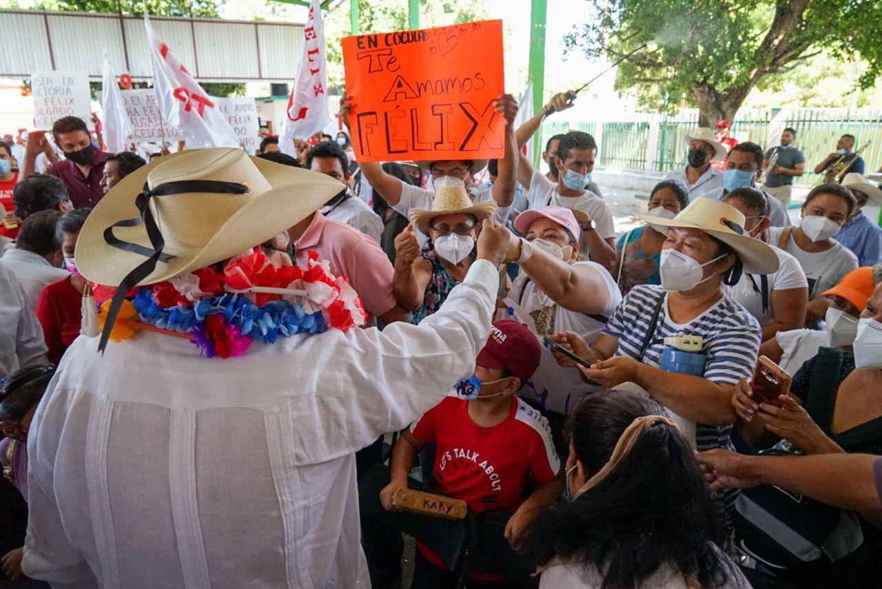 Morena pide garantías para que Félix Salgado Macedonio pueda hacer su campaña