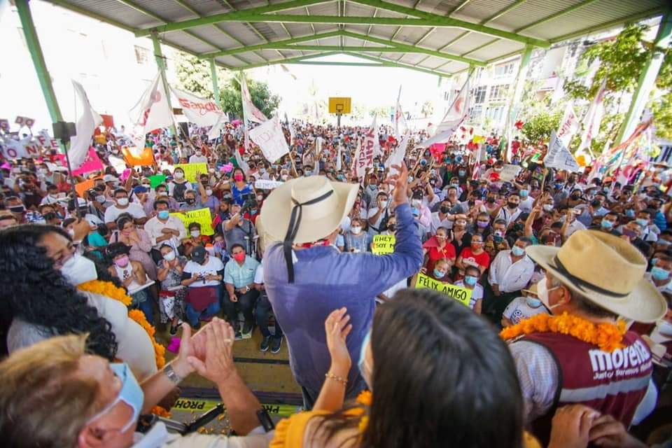 Ofrece Félix Salgado atender las necesidades de Acapulco de la mano de la autoridad municipal que elija el pueblo