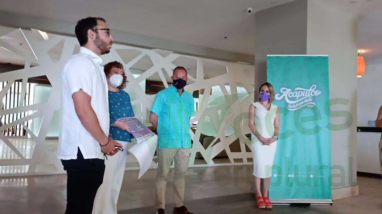 Hoteleros de Acapulco participan en campaña de Semujer y Sectur para la prevención de la violencia de género