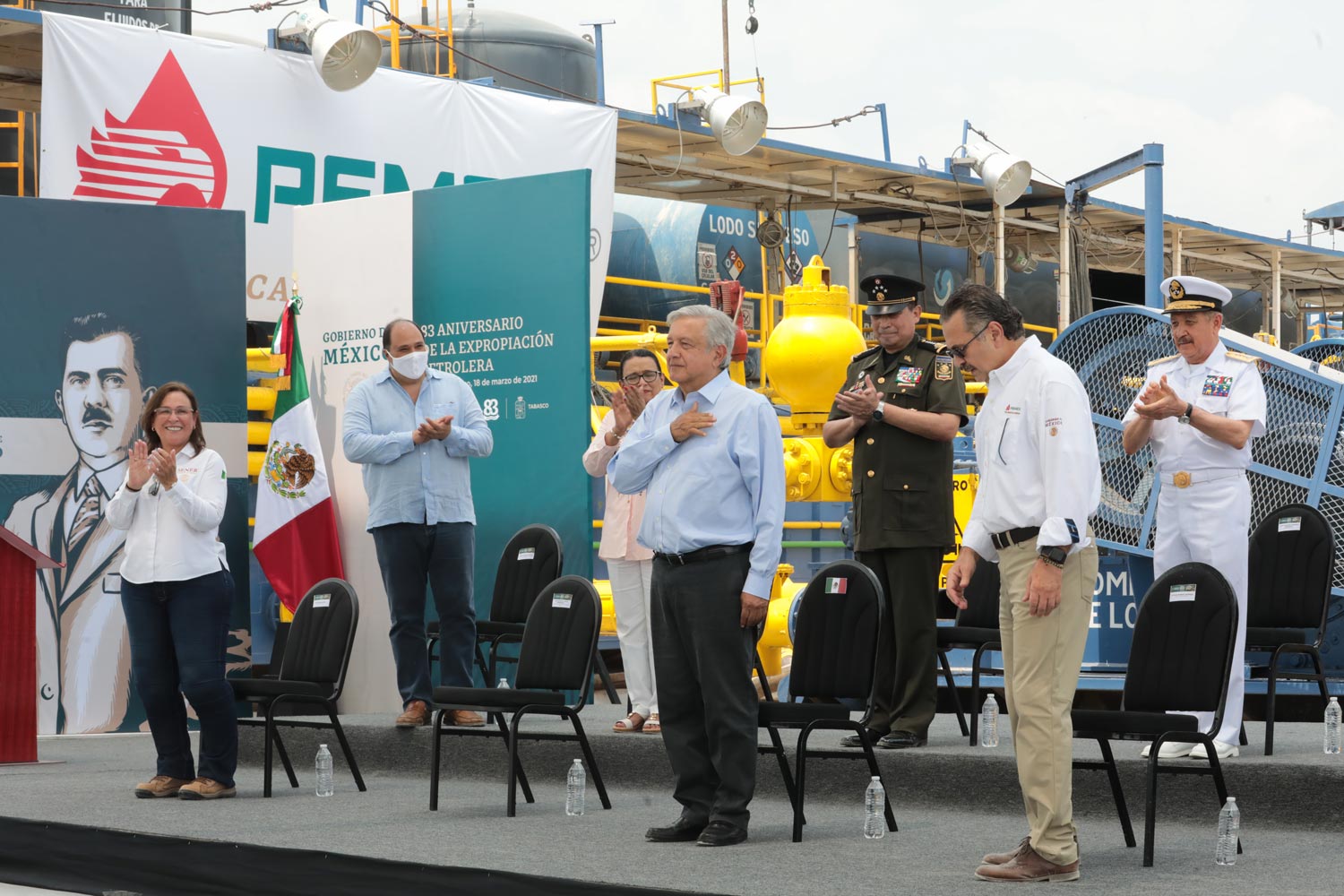 Presidente destaca acciones para rescatar industria de hidrocarburos en 83 Aniversario de la Expropiación Petrolera