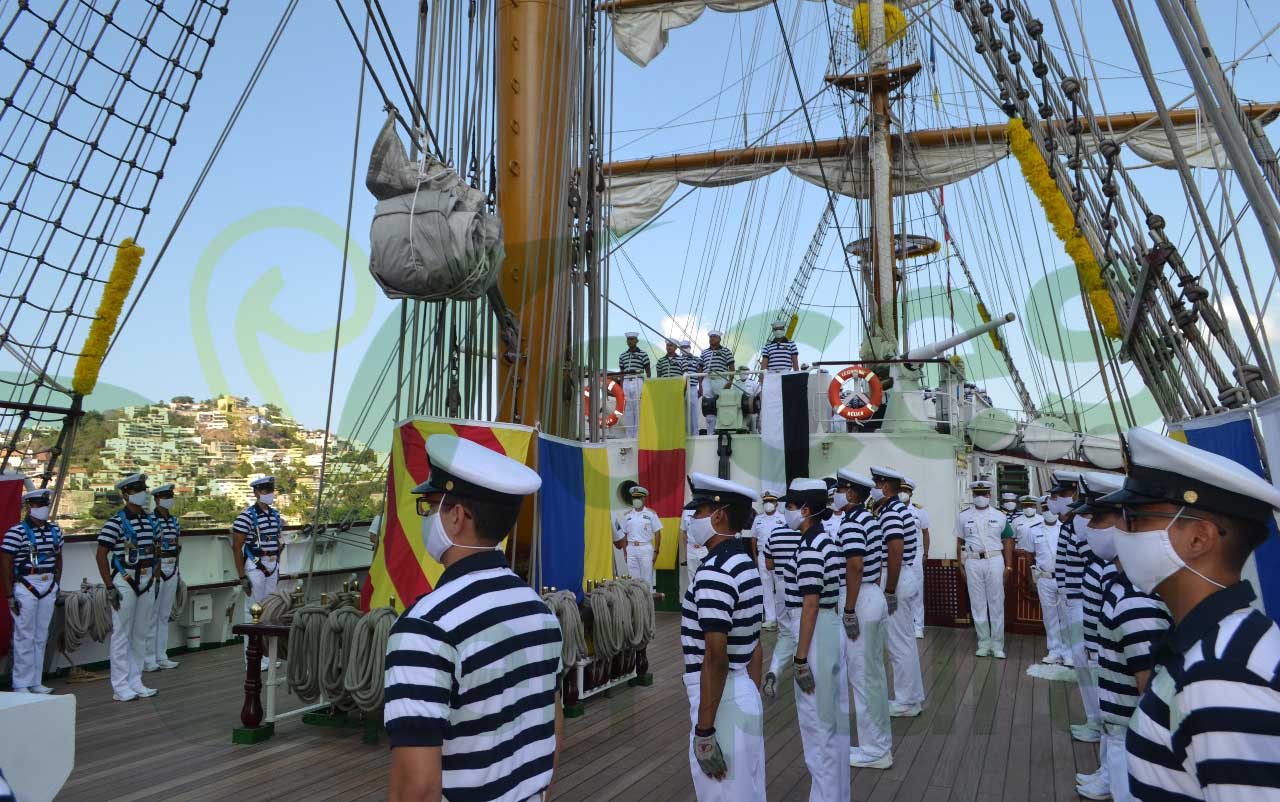 Inicia hoy el Velero “Cuauhtémoc” el Crucero de Instrucción 2021 “Bicentenario de la Armada de México”