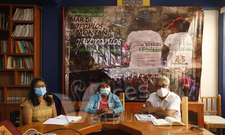 Lanza Tlachinollan la campaña Mar de Agravios, Montaña de Quebrantos