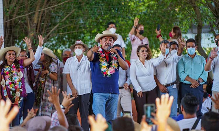 Los opositores al cambio están enojados porque acompaño a candidatos de Morena, señala Félix Salgado en Mazatlán, Chilpancingo