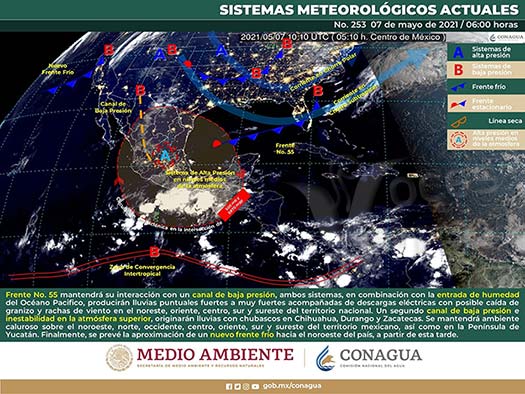 Afectan lluvias las regiones de Costa Chica, Norte y La Montaña