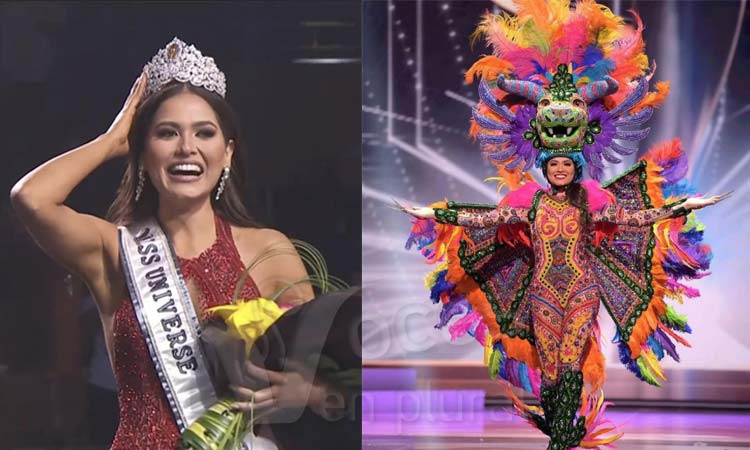 México alza su tercera corona de Miss Universo al ganar Andrea Meza el galardón