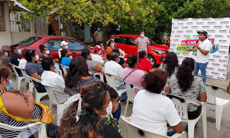 No se llevará el viento mis palabras, obras y servicios serán mi mejor carta de presentación, asegura Ricardo Astudillo Calvo