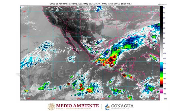 Reporta la SPC lluvias en Guerrero, principalmente en La Montaña