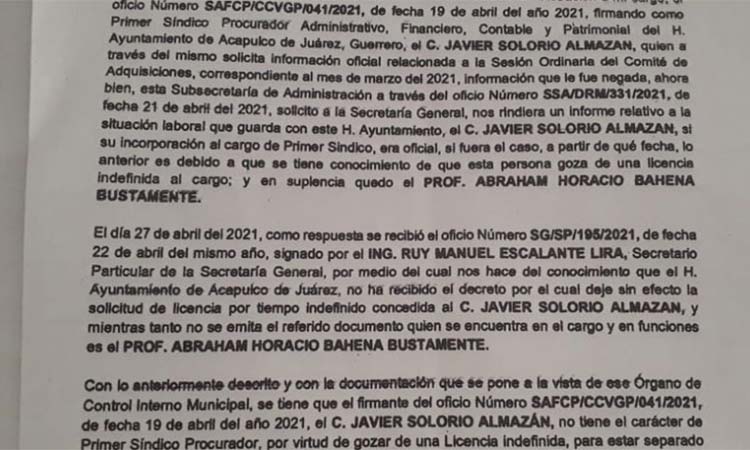 Javier Solorio Almazán podría enfrentar cárcel por usurpación de funciones