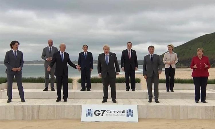 Anuncia el G7 donación de vacunas anti Covid a países pobres