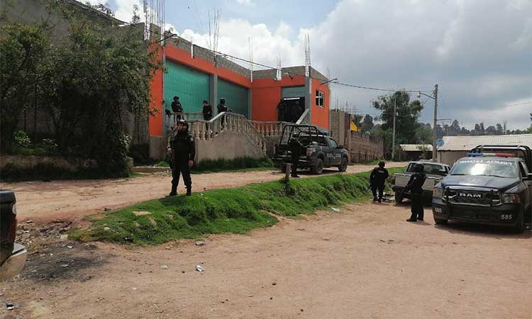 Tras enfrentamiento, resguardan la SSP, FGE, Sedena comunidades en San Miguel Totolapan