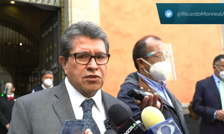 Ricardo Monreal agiliza en el Senado Ley Reglamentaria para la revocación de mandato