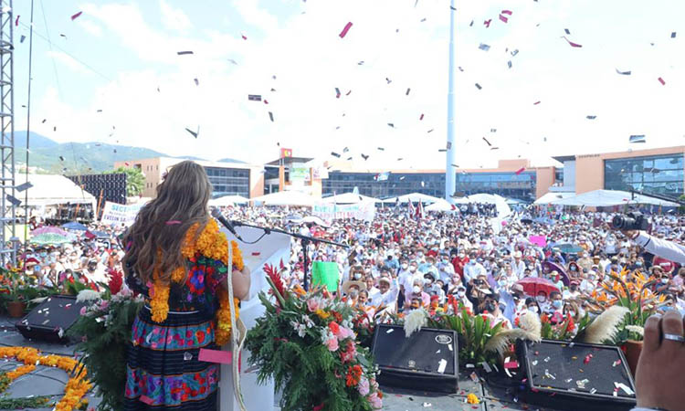 Abre la gobernadora Evelyn Salgado Pineda las puertas de la sede del Poder Ejecutivo del Estado para el pueblo de Guerrero