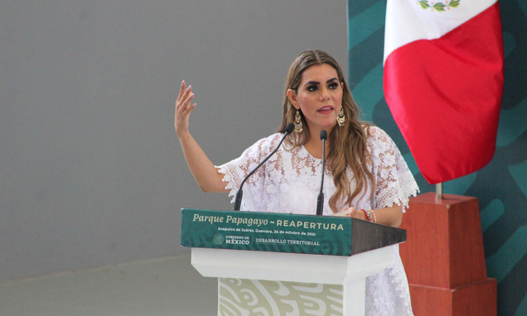 Mensaje de la Gobernadora, Evelyn Salgado Pineda, durante la reapertura del Parque Papagayo en Acapulco