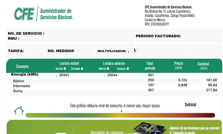 CFE alista 1,000 mdp a monopolio impresor de recibos