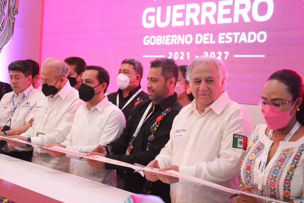 Se inaugura el pabellón de Guerrero en el Tianguis Turístico 2021