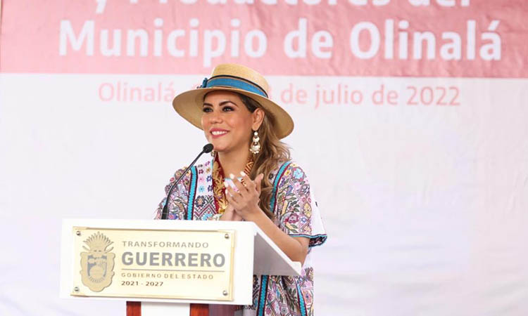 Anuncia Evelyn Salgado obras de infraestructura educativa, carretera y de Desarrollo y Bienestar Social para Olinalá