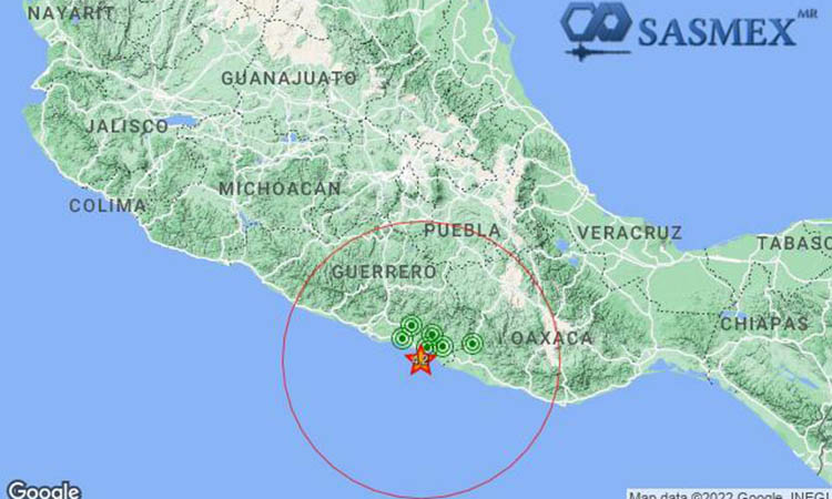 SPCGRO descarto daños por el sismo ocurrido en Ometepec de magnitud 4.2