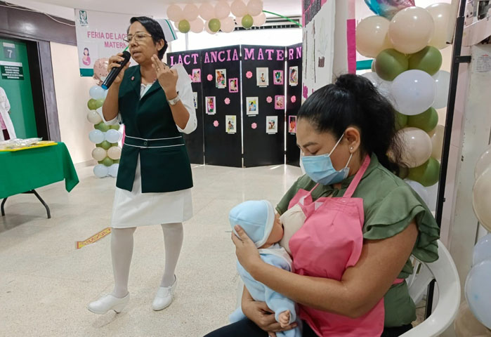 Destaca IMSS importancia de brindar leche materna durante los primeros meses de vida del bebé